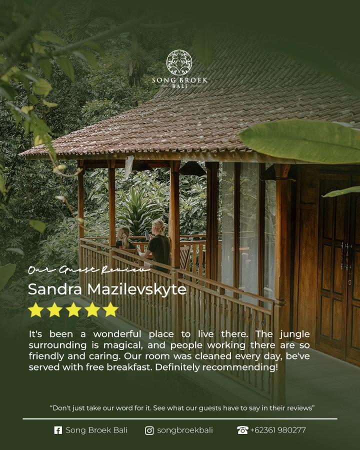 Hotel Song Broek Bali Payangan Zewnętrze zdjęcie